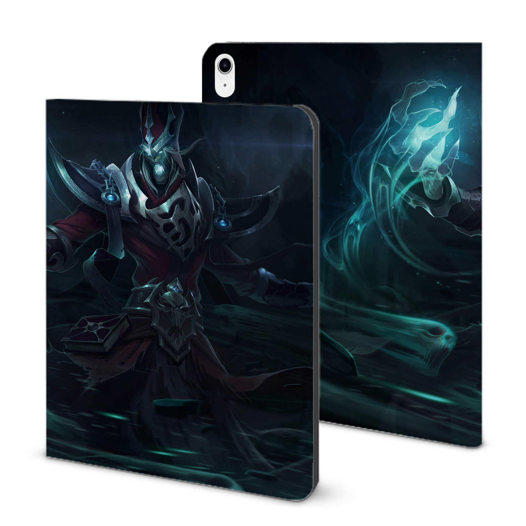 （画像用） リーグ・オブ・レジェンド League of Legends LOL IPad ケース ブック型 PUレザー TPU 耐衝撃 軽量 薄型 ペン収納なし 全面保護 IPad 各モデル対応